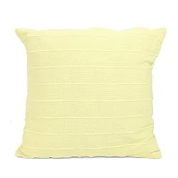 Federa - Nalani cotton cushion cover (giallo chiaro)
