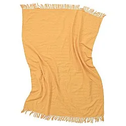 Coperte - Nalani cotton throw (arancia)