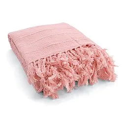 Coperte - Nalani cotton throw (rosa)