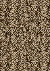 Tappeto Wilton - Leopard (marrone)