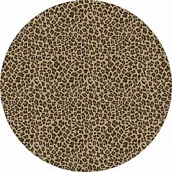 Tappeti rotondi - Leopard (marrone)