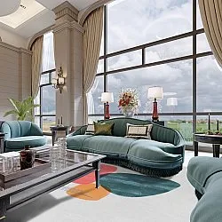 Tappeto Wilton - Menton (multi)