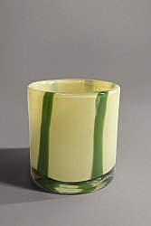 Porta candele S - Zuri (giallo chiaro/verde)