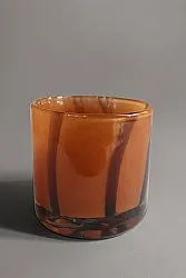Porta candele S - Zuri (rosso)