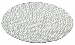 Tappeti rotondi - Long Stitch (Grigio)