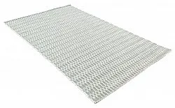 Tappeto In Lana - Long Stitch (Grigio)