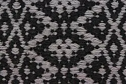 Tappeto Di Stracci - Lykke (grigio/nero)
