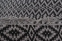 Tappeto Di Stracci - Lykke (grigio/nero)