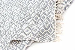 Tappeto Di Stracci - Lykke (grigio/blu)