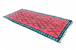 Tappeto Berberi Dal Marocco Boucherouite 370 x 170 cm