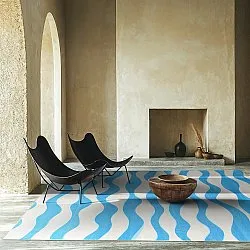 Tappeto Wilton - Marsala (blu/bianco)