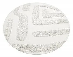 Tappeti rotondi - Alexa Natural Cotton Shaggy (offwhite)