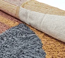 Tappeti rotondi - Alpe Natural Cotton Shaggy (multi)