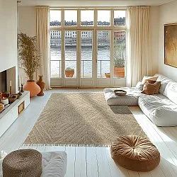 Tappeto A Pelo Lungo - Amberley Natural Cotton Shaggy (beige)