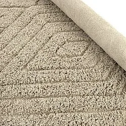 Tappeto A Pelo Lungo - Amberley Natural Cotton Shaggy (beige)