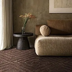 Tappeto A Pelo Lungo - Amberley Natural Cotton Shaggy (marrone)