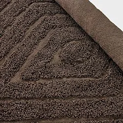 Tappeto A Pelo Lungo - Amberley Natural Cotton Shaggy (marrone)