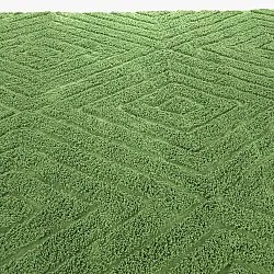 Tappeto A Pelo Lungo - Amberley Natural Cotton Shaggy (verde)
