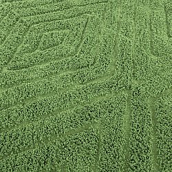 Tappeto A Pelo Lungo - Amberley Natural Cotton Shaggy (verde)