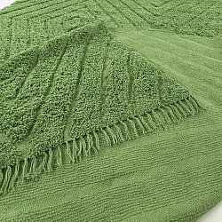 Tappeto A Pelo Lungo - Amberley Natural Cotton Shaggy (verde)