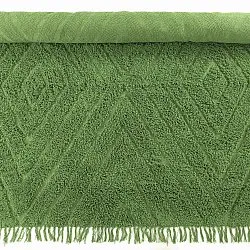 Tappeto A Pelo Lungo - Amberley Natural Cotton Shaggy (verde)