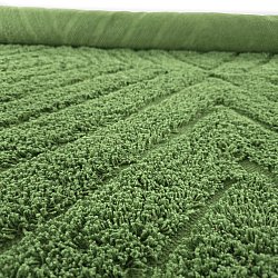 Tappeto A Pelo Lungo - Amberley Natural Cotton Shaggy (verde)