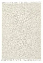 Tappeto A Pelo Lungo - Amberley Natural Cotton Shaggy (bianco)