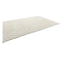 Tappeto A Pelo Lungo - Amberley Natural Cotton Shaggy (bianco)