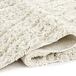 Tappeto A Pelo Lungo - Amberley Natural Cotton Shaggy (bianco)