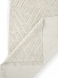 Tappeto A Pelo Lungo - Amberley Natural Cotton Shaggy (bianco)