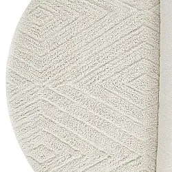 Tappeti rotondi - Amberley Natural Cotton Shaggy (bianco)