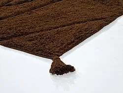 Tappeto A Pelo Lungo - Andrea Natural Cotton Shaggy (marrone)