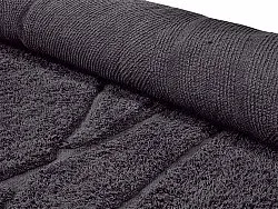 Tappeto A Pelo Lungo - Andrea Natural Cotton Shaggy (nero)