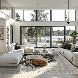 Tappeto Wilton - Arabella (nero)