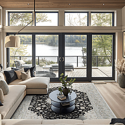 Tappeto Wilton - Arabella (nero)