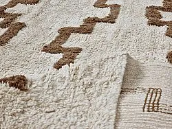 Tappeti rotondi - Arlon Natural Cotton Shaggy (beige)