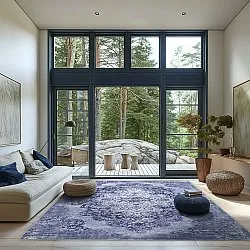 Tappeto Wilton - Badem (blu)