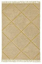 Tappeto A Pelo Lungo - Bellevue Natural Cotton Shaggy (beige/marrone)