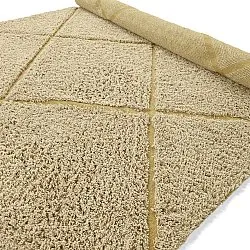 Tappeto A Pelo Lungo - Bellevue Natural Cotton Shaggy (beige/marrone)