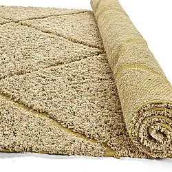 Tappeto A Pelo Lungo - Bellevue Natural Cotton Shaggy (beige/marrone)