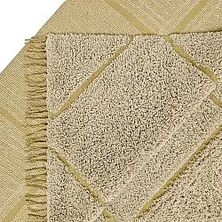 Tappeto A Pelo Lungo - Bellevue Natural Cotton Shaggy (beige/marrone)