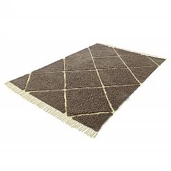 Tappeto A Pelo Lungo - Bellevue Natural Cotton Shaggy (marrone/giallo)