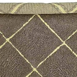 Tappeto A Pelo Lungo - Bellevue Natural Cotton Shaggy (marrone/giallo)