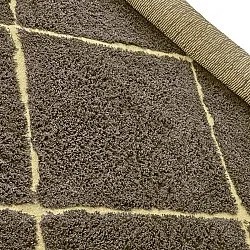 Tappeto A Pelo Lungo - Bellevue Natural Cotton Shaggy (marrone/giallo)