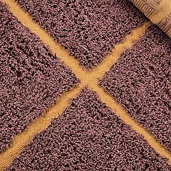 Tappeti rotondi - Bellevue Natural Cotton Shaggy (rosso/arancione)
