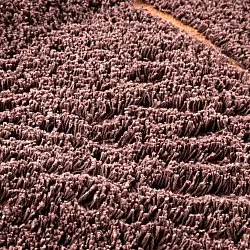 Tappeto A Pelo Lungo - Bellevue Natural Cotton Shaggy (rosso/arancione)