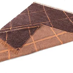 Tappeto A Pelo Lungo - Bellevue Natural Cotton Shaggy (rosso/arancione)