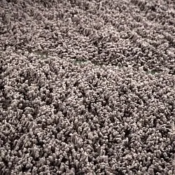 Tappeto A Pelo Lungo - Bellevue Natural Cotton Shaggy (tortora/verde)