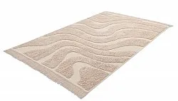 Tappeto A Pelo Lungo - Bonnie Natural Cotton Shaggy (beige)