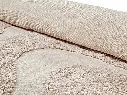 Tappeto A Pelo Lungo - Bonnie Natural Cotton Shaggy (beige)